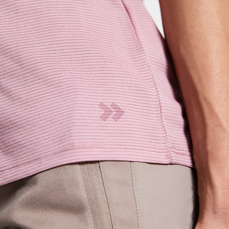 Lightweight tee "Ed" Heather Pink